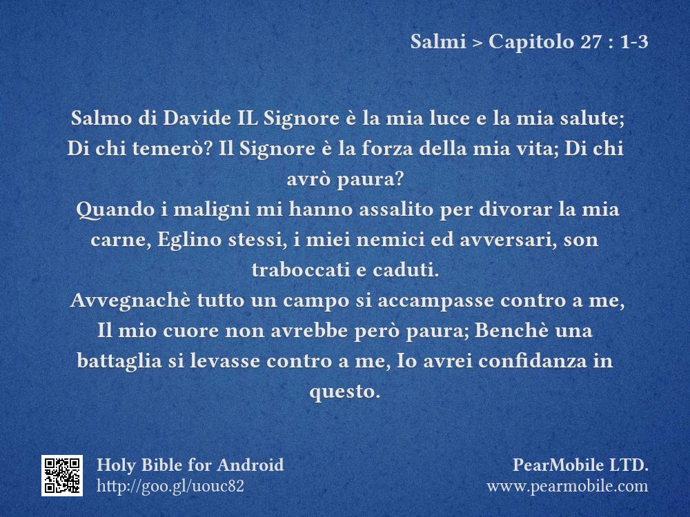 Salmi, Capitolo 27:1-3